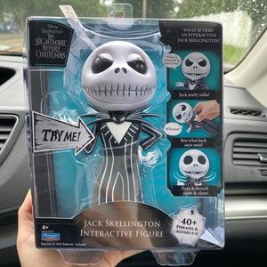 NWT Jack Skellington Interactive Talking Toy